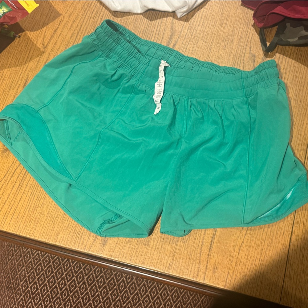 Size ten green four inch long Hotty hot